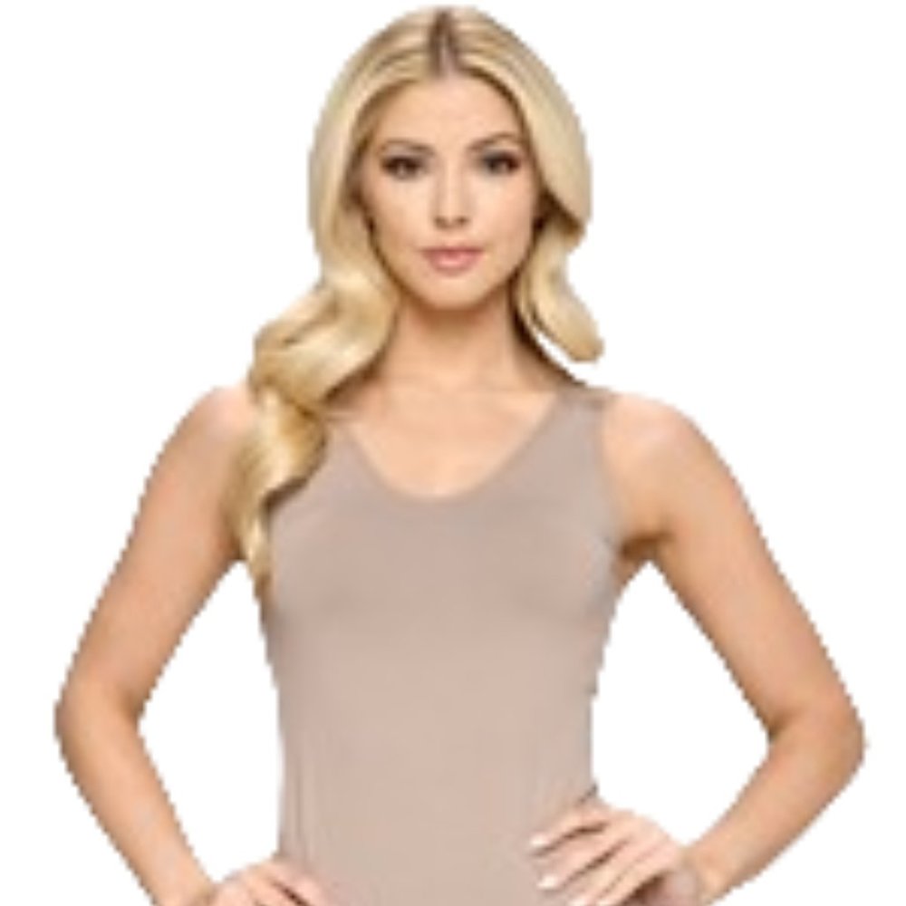 Seamless Reversible Tank Top - One Size Light Mocha